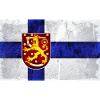 Finland Flag Lion