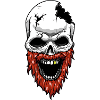 skull beard