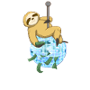 Sloth Disco Party Gift