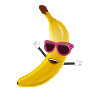 Funny banana