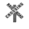 Railroad crossing eisenbahn