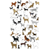 many dogs pixel