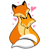 foxes in love