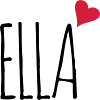Ella love heart gift