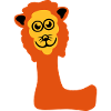 lion letter l animals