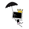 Coder shirt computer princess