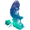 Flying eagle