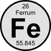 Ferrum (Fe) (element 26)