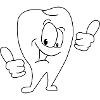 funny tooth! Comic Drawing