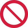 Verbotszeichen