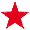 Révolution! Étoile rouge érodée