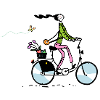 Gute Laune Fahrrad