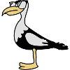 Hipster cool gull animal designs