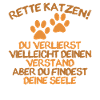 Emotionaler Katzenspruch