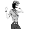 Sexy Policewoman / Anime Policewoman / Police Girl