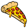 Pizza Slice Geschenk