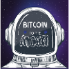 L'astronaute Bitcoin sur la lune