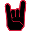 Rock Hand Pommesgabel Devilhand
