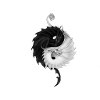 Yin yang dragons