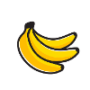 Style de logo banane