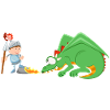 Ritter und Drache
