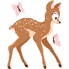Reh aus Wald-Serie