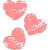 pink hearts