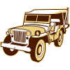 altgedienter Geländewagen