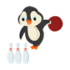 Bowling penguin