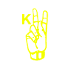 A golden hand signal