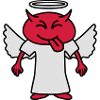Cheeky Devil Angel