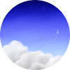 Above the clouds