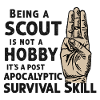 Scout er ikke en hobby scout overlevelse gave