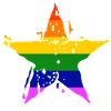 CSD Rainbow LGBT Gay Star