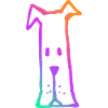Modern Neon Dog Shirt