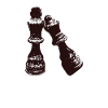 Chessmen King and Queen