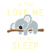 Koala sleeping