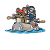 PIRAT Pirates Rats souris Pirates
