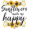 Sunflower happiness gift