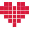 Pixel heart