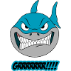 Cool cartoon shark! GRRRRRRRRRRRR