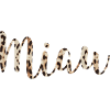 Meow Leoprint - Motif Léopard