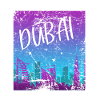 Dubai tourism sunset city gift
