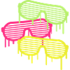 Graffiti Party Glasses