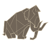 Origami mammoth