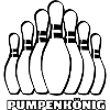 Pumpenkönig Kegeln Spruch Stammtisch Kegelclub