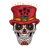 Chapeau Santa Cruz Sugar Skull