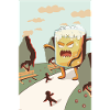 Bier Comic Monster