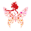 Papillon femme élégance