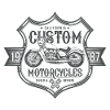 Cadeau rétro moto moto Amérique